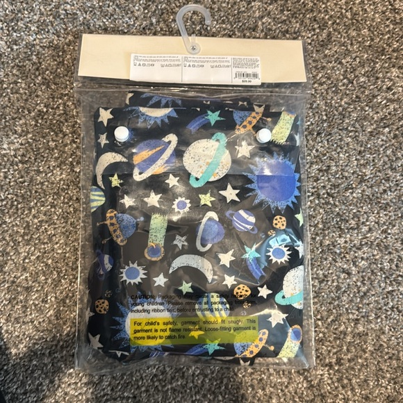 GAP Cosmic Kids Pajama Set - Black and Blue - Picture 6 of 6
